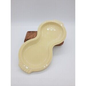 Fiestaware New Yellow 1987 Figure 8 Tray Vintage for creamer and sugar